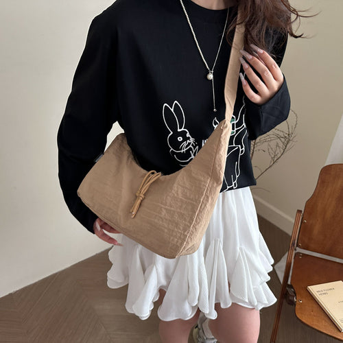 Trendy Slouchy Hobo Handtasche Karnz