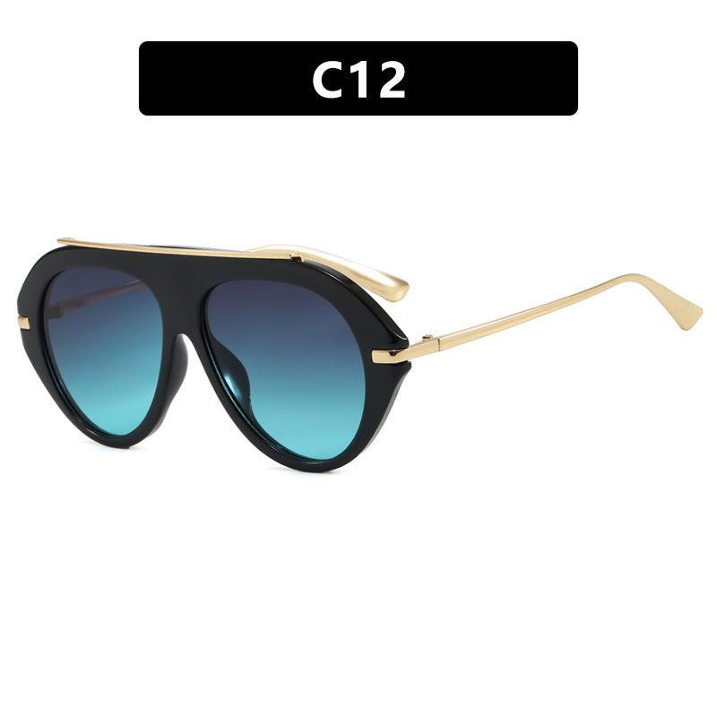 Damen Sonnenbrille im eleganten Hexagon-Design Karnz