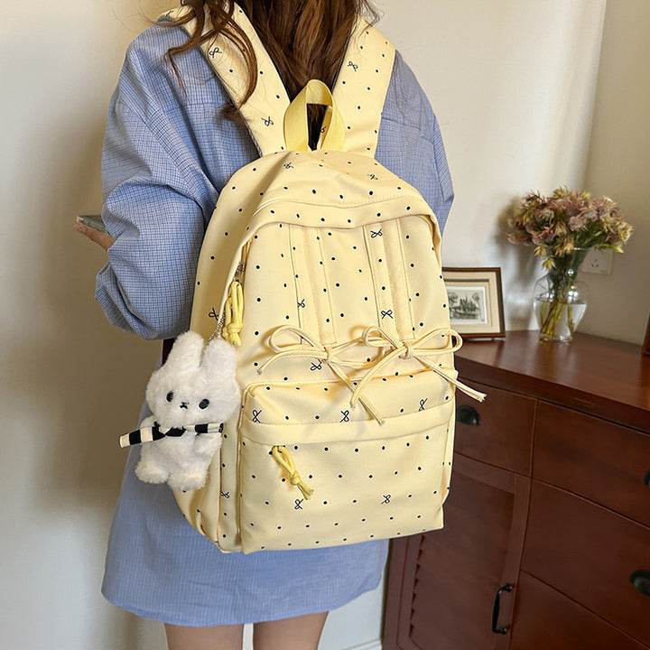Spaßige gepunktete Muster-Rucksack