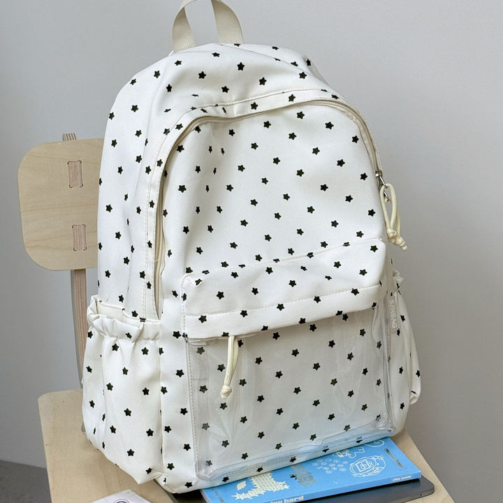 Niedlicher Sternenbedruckter Freizeit-Rucksack Karnz
