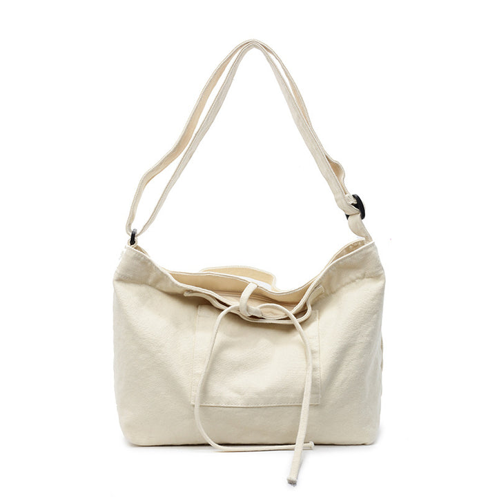 Lässige Zugband-Schultertasche Karnz