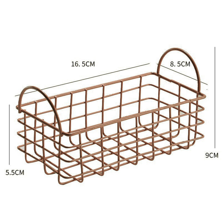 Unisex Drahtaufbewahrungskorb mit ergonomischen Griffen Karnz