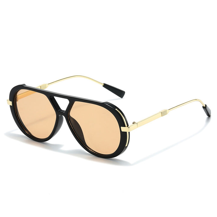 Luxuriöse Retro Übergroße Sonnenbrille Karnz