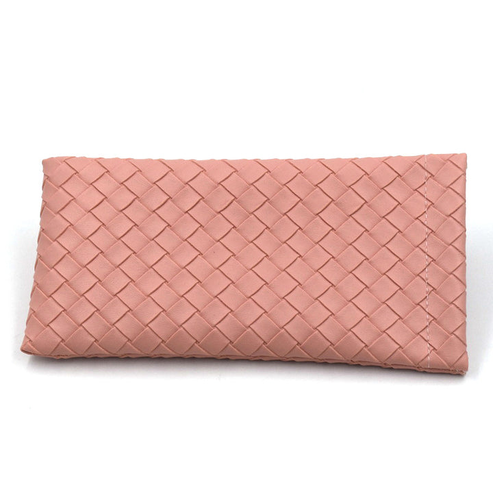 Woven Leather Clutch Wallet Karnz