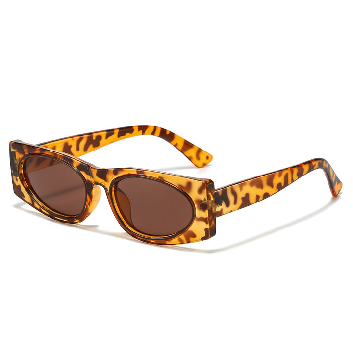 Retro-inspirierte breitrandige Sonnenbrille Karnz