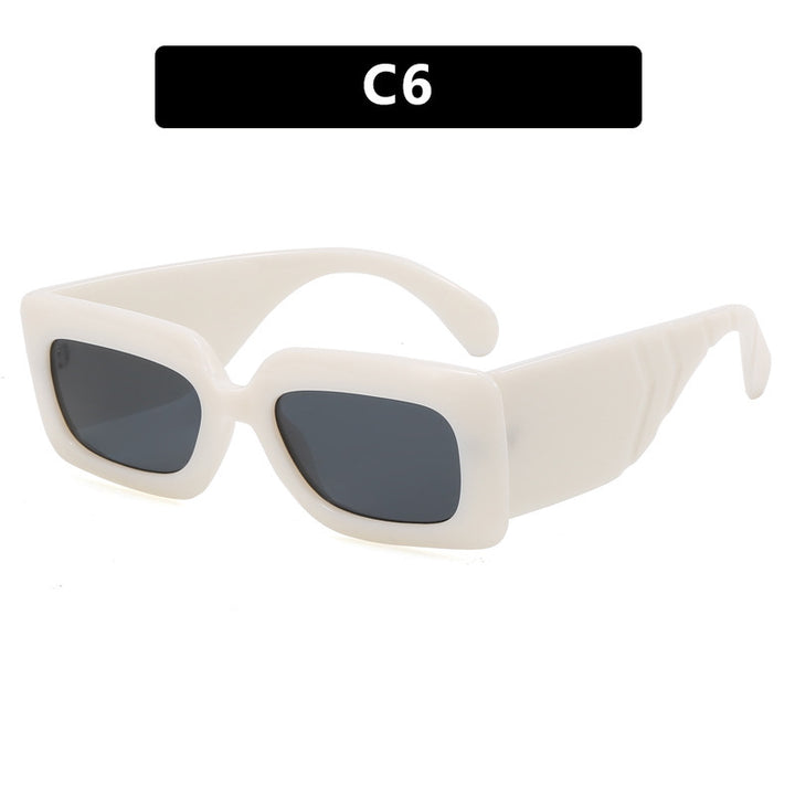 Damen oversized Sonnenbrille im modischen Schlangenleder-Look Karnz