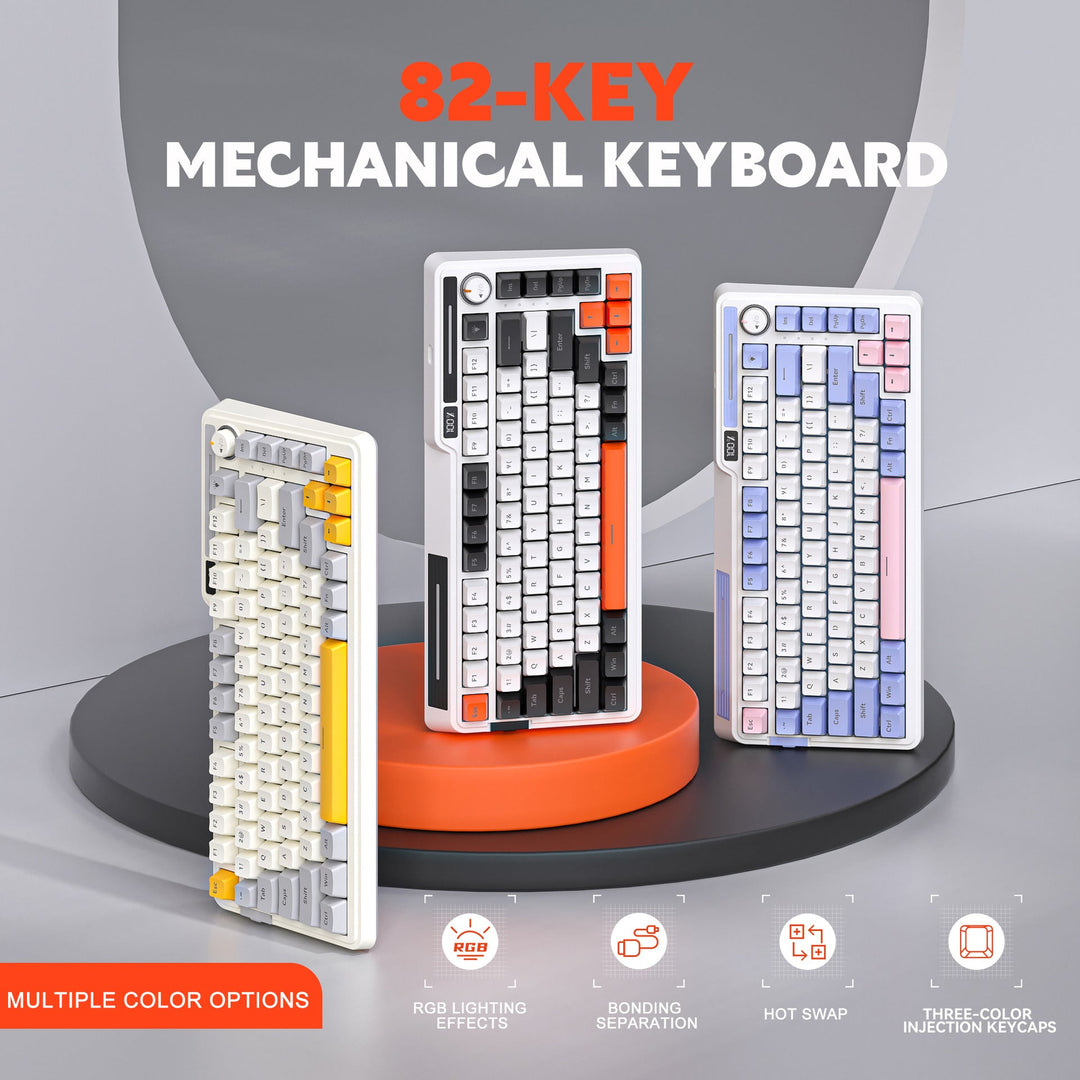 Kompakte RGB Mechanische Tastatur mit programmierbarer Hintergrundbeleuchtung Karnz