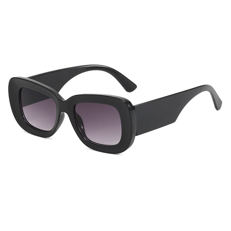 Damen oversized Kunststoff-Sonnenbrille Karnz