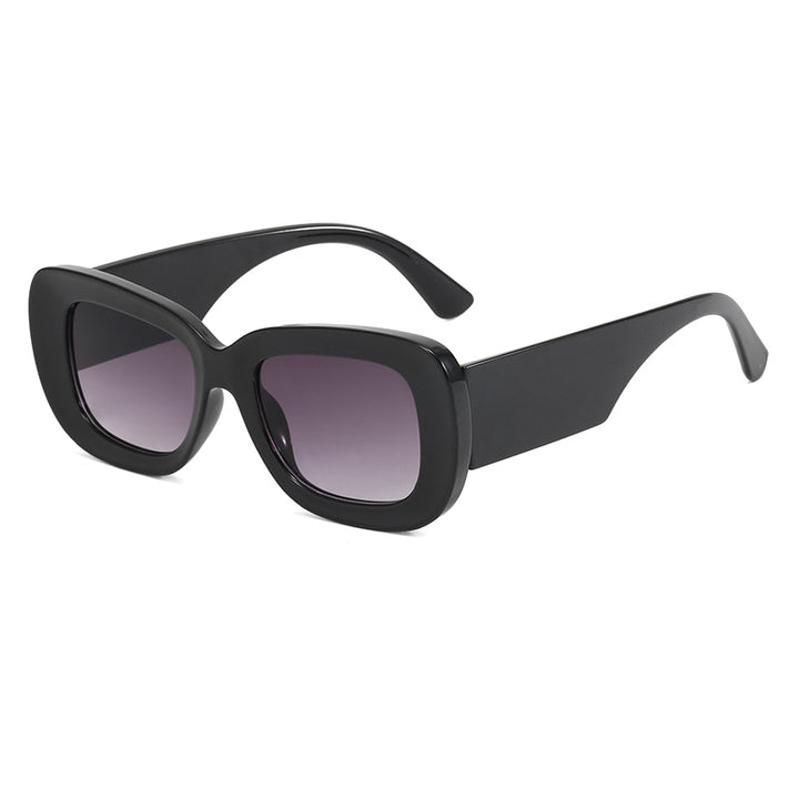 Damen oversized Kunststoff-Sonnenbrille Karnz