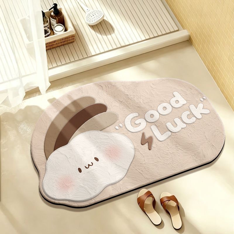 Verspielt Wolkenmotiv-Badewanne Matte