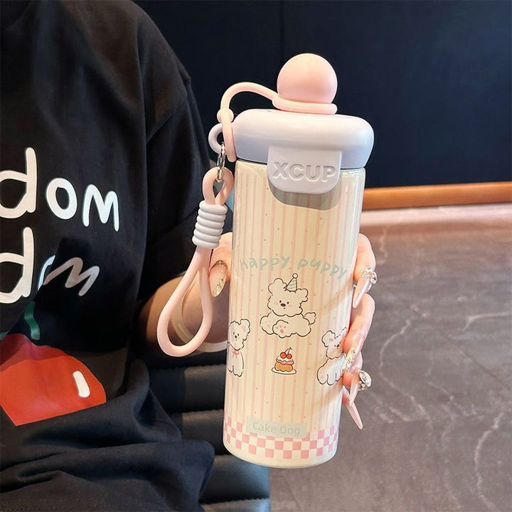 Damen kreative und praktische Trinkflasche Karnz