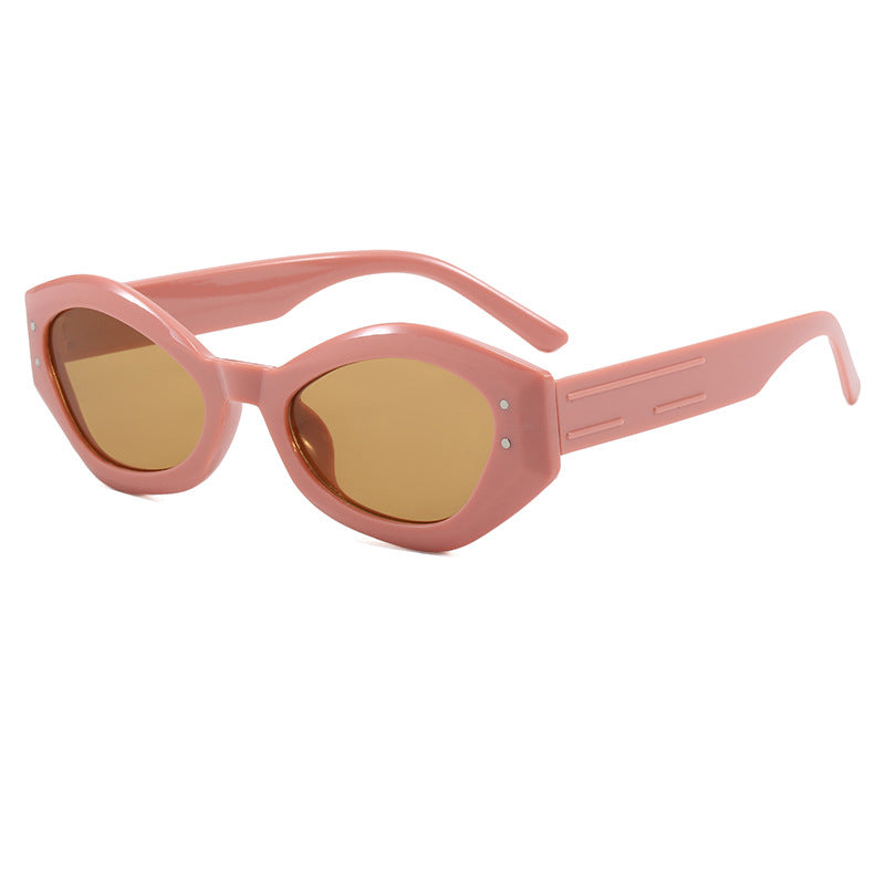 Damen Cat-Eye Sonnenbrille mit modernem Design und breitem Rahmen Karnz