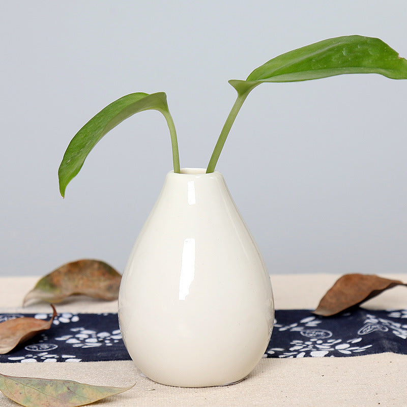 Elegante trichterförmige Keramikblumenvase Karnz
