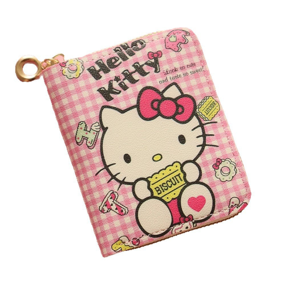 Hello Kitty-Themen-Reißverschluss-Geldbörse Karnz