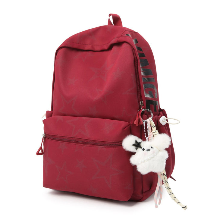 Lässiger Sternmuster-Rucksack
