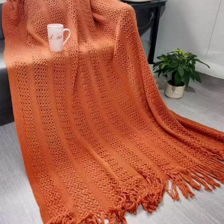 Heim Dekoratives Strickdecke