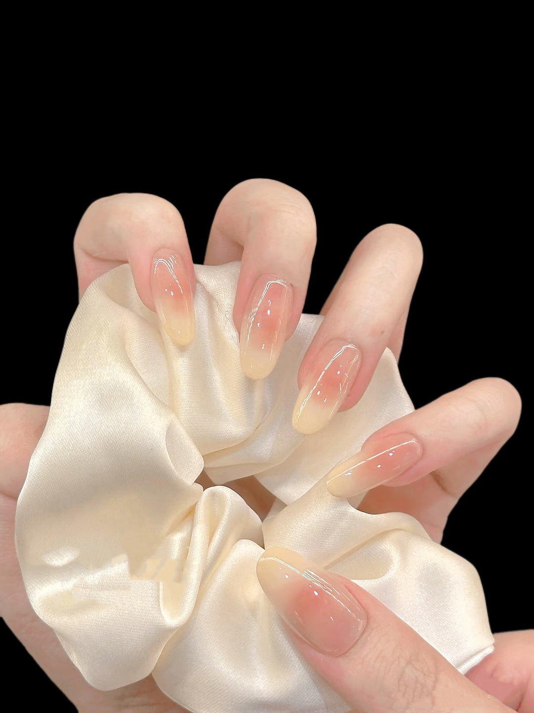 Glänzendes Ombre Press-On-Nagelset  1791774556