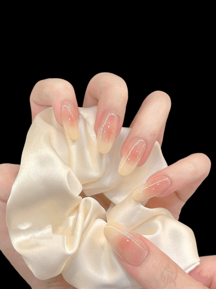 Glänzendes Ombre Press-On-Nagelset  1791774556