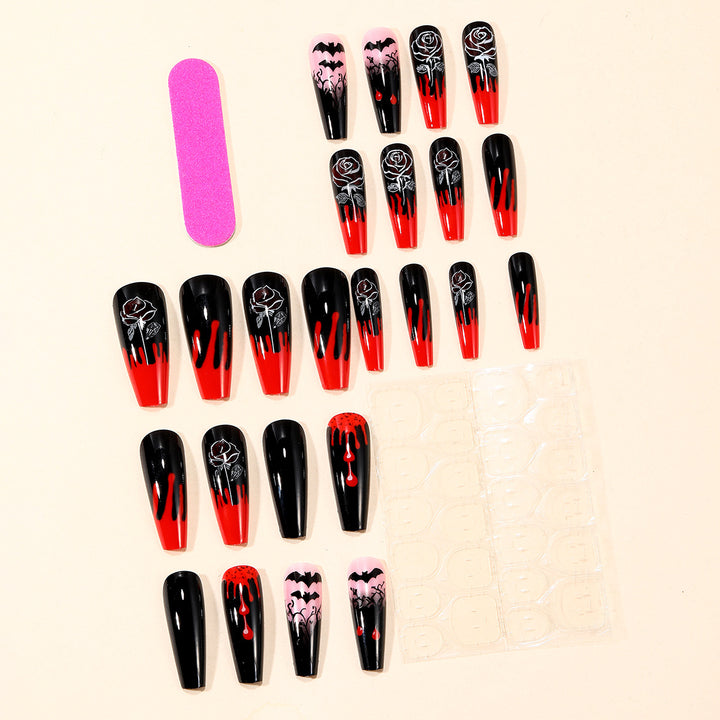 Gothic-Themen Stiletto Nail Art Extensions Karnz