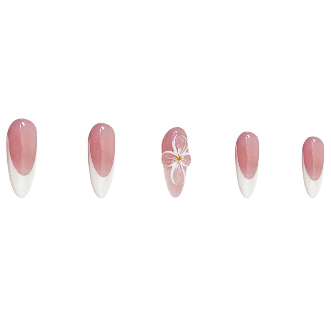 Elegantes Künstlerisches Aufkleben Nagelset Karnz