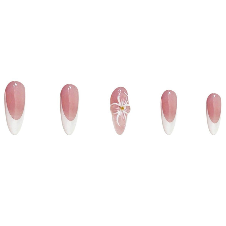 Elegantes Künstlerisches Aufkleben Nagelset Karnz