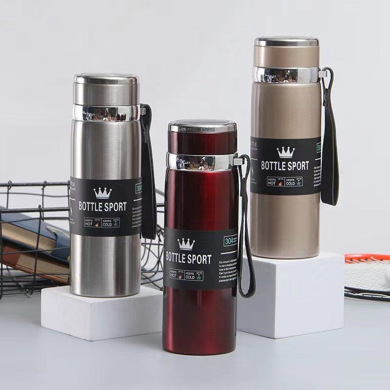 Unisex Hochwertige Edelstahl-Isolierflasche Karnz