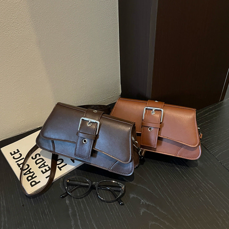 Elegante Handtasche mit Schnallenakzent