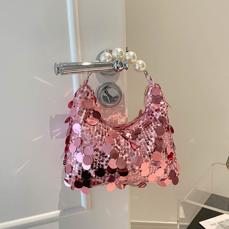 WoChic Glitzernde Abendhandtasche Karnz