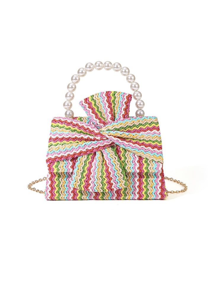 Elegante geknotte Handtasche