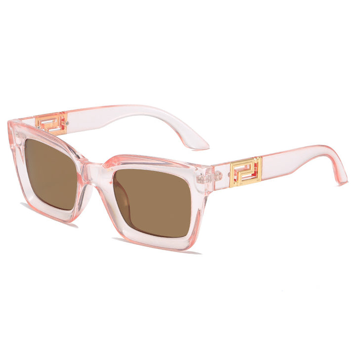 Damen Quadratische Sonnenbrille mit luxuriösem Design Karnz