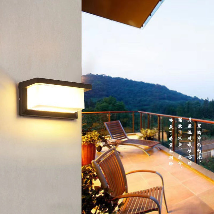Moderne Wandmontierte LED-Lampe