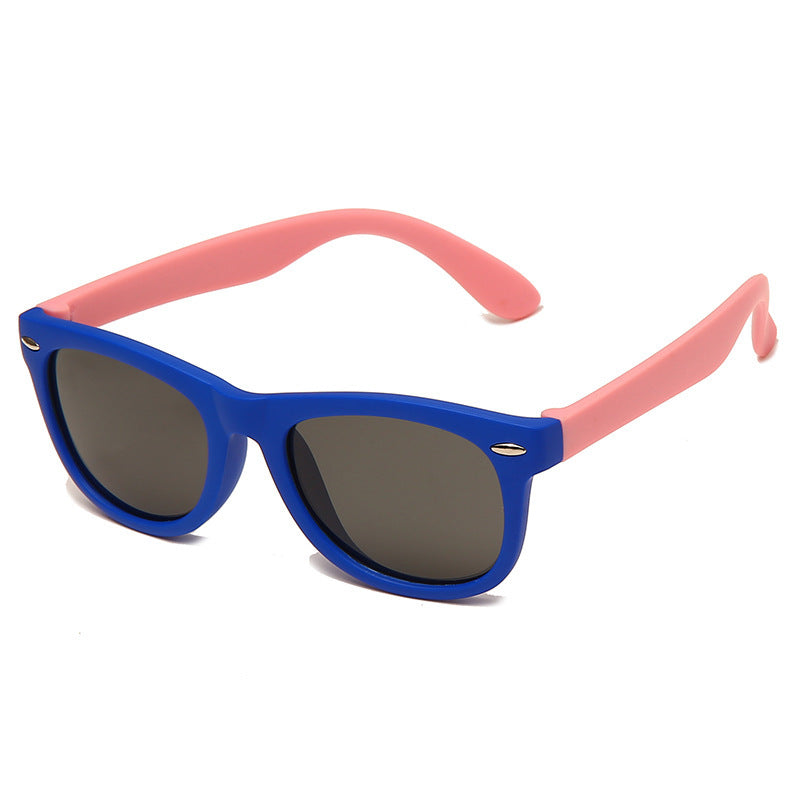 Karnz | Kinder Flex Sonnenbrille mit flexiblem und robustem Rahmen