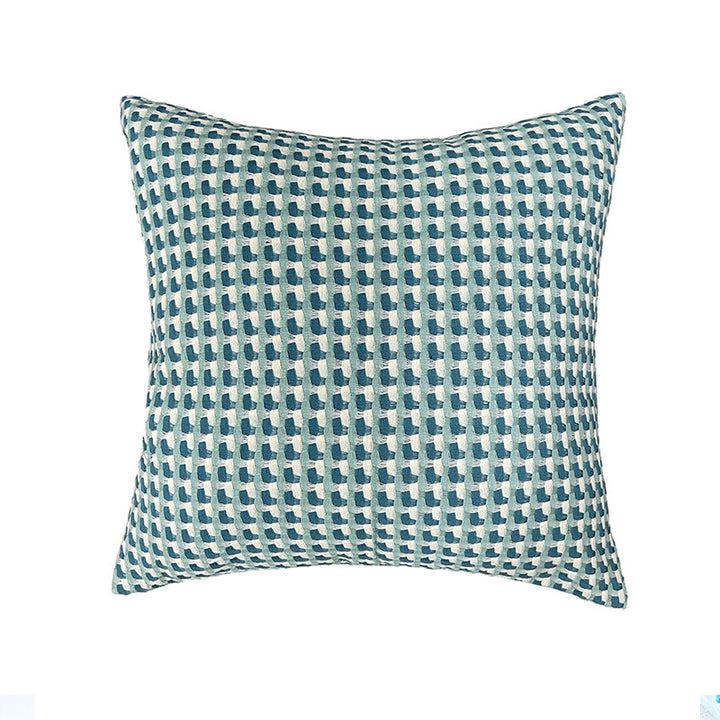 Dekoratives Kissen mit geometrischem Design