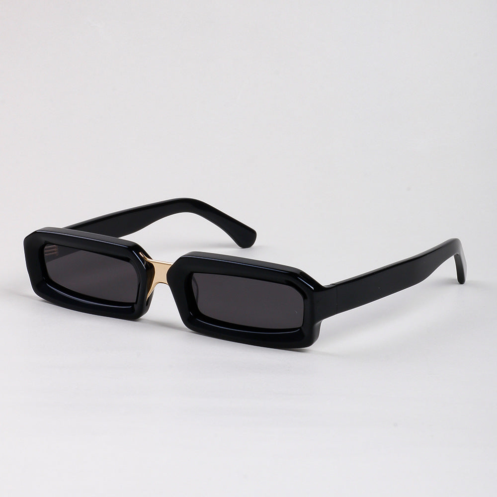 Damen stilvolle Sonnenbrille im modernen rechteckigen Design mit komfortablem Rahmen Karnz