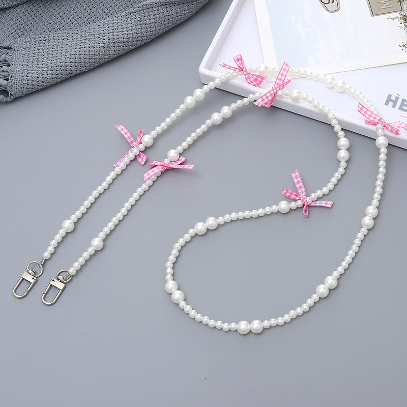 Elegante Perlen Brillenband Karnz