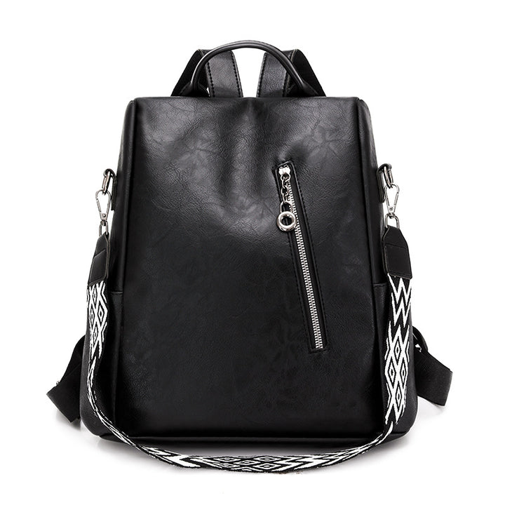 Elegante Kunstleder Rucksack Karnz