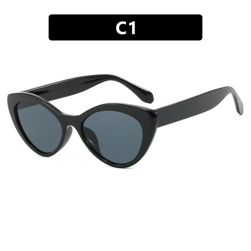 Damen kreative Cat-Eye Brille Karnz
