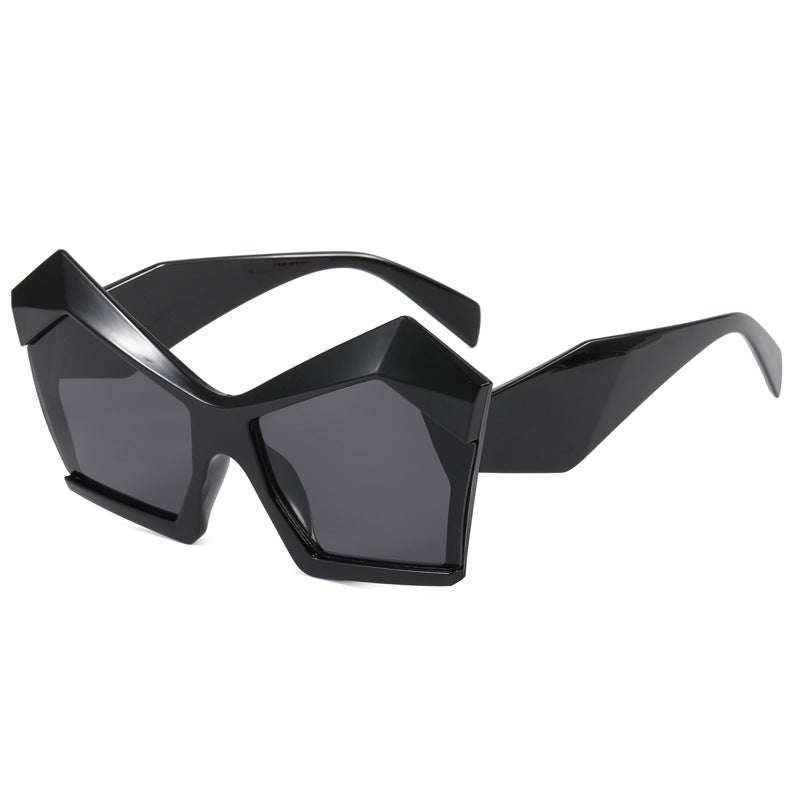 Damen geometrische Designerbrille Karnz