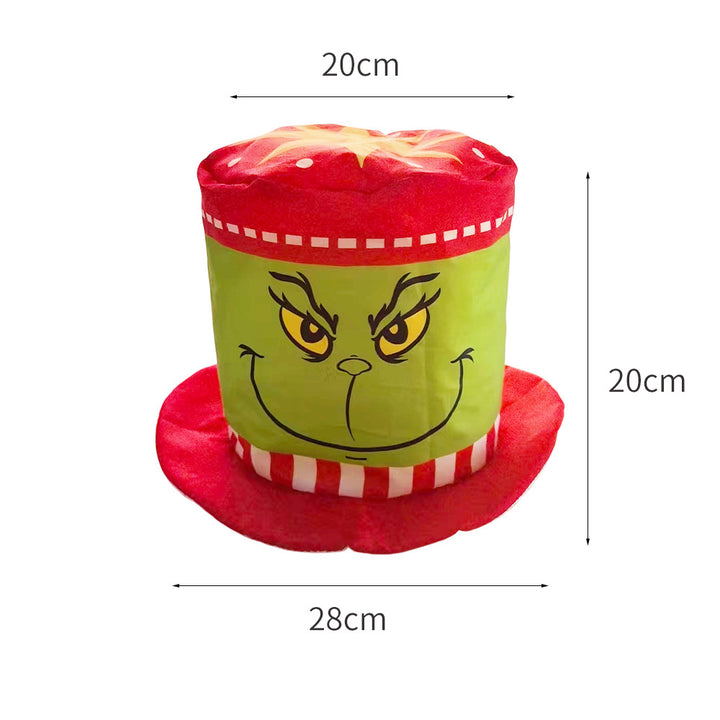 Launische Plüsch Grinch Mütze