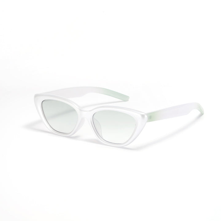 Damen Cat-Eye Sonnenbrille mit transparentem Design Karnz
