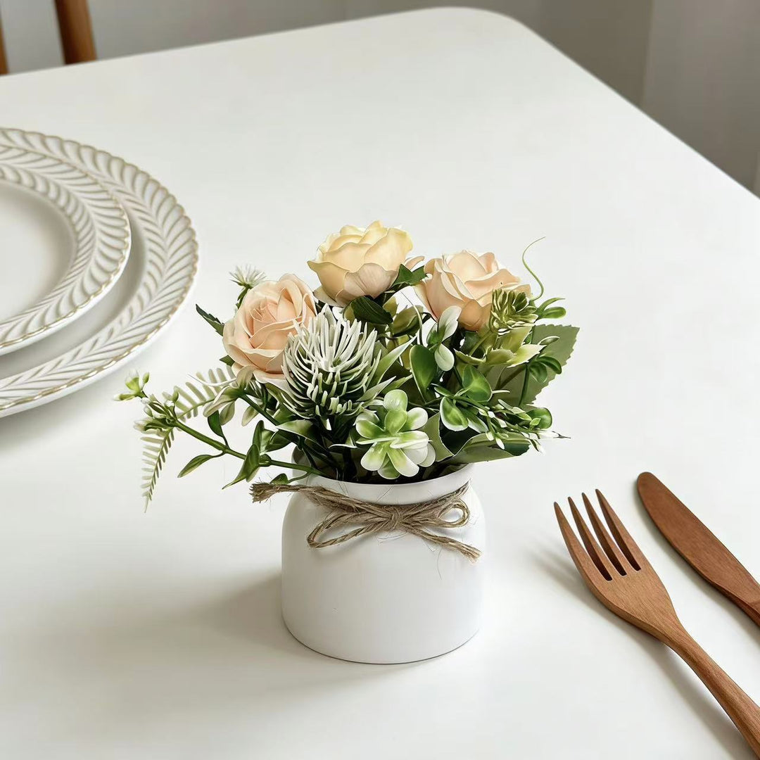 Elegante künstlerische Blumenzentrale für Tischdekoration