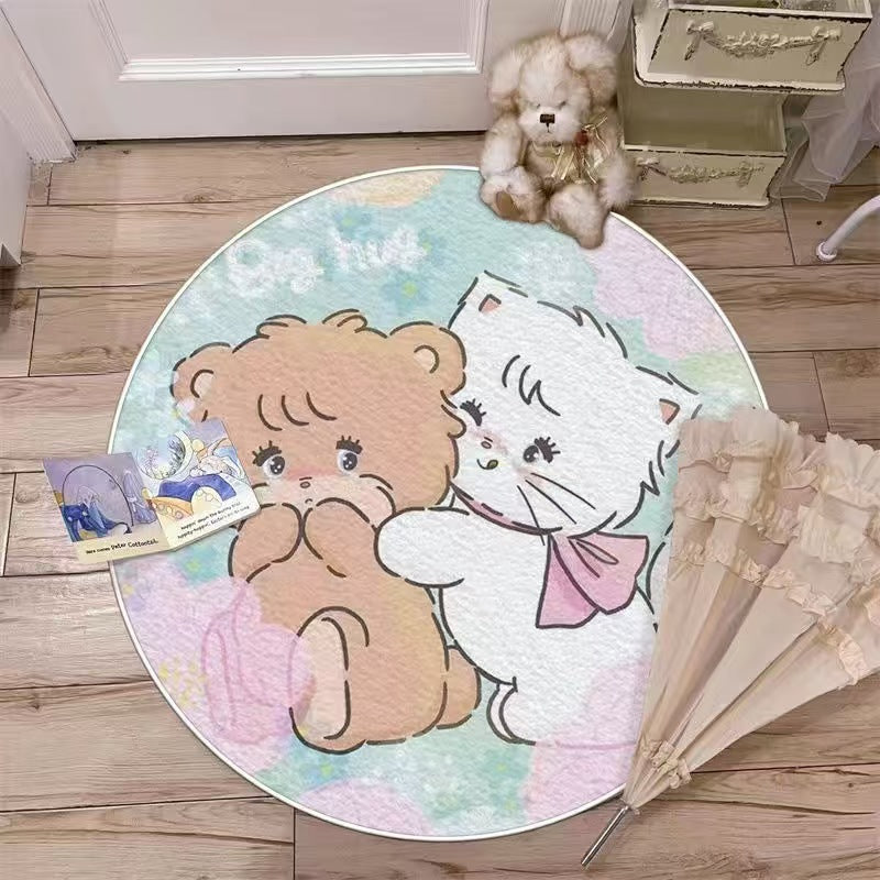 Adorable runder Spielmatte