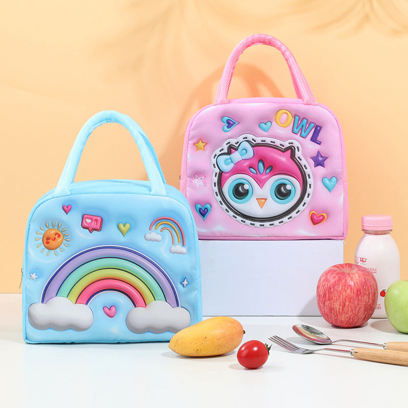 Isolierte Schmetterlings-Lunchbox Karnz