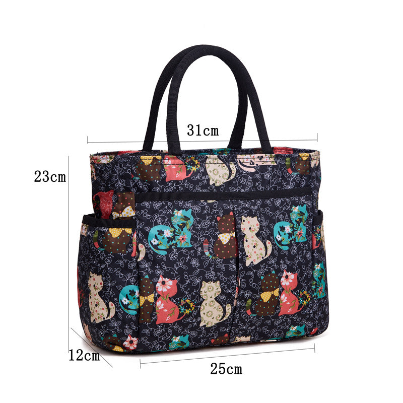 Vielseitige Multi-Taschen Tote Bag Karnz
