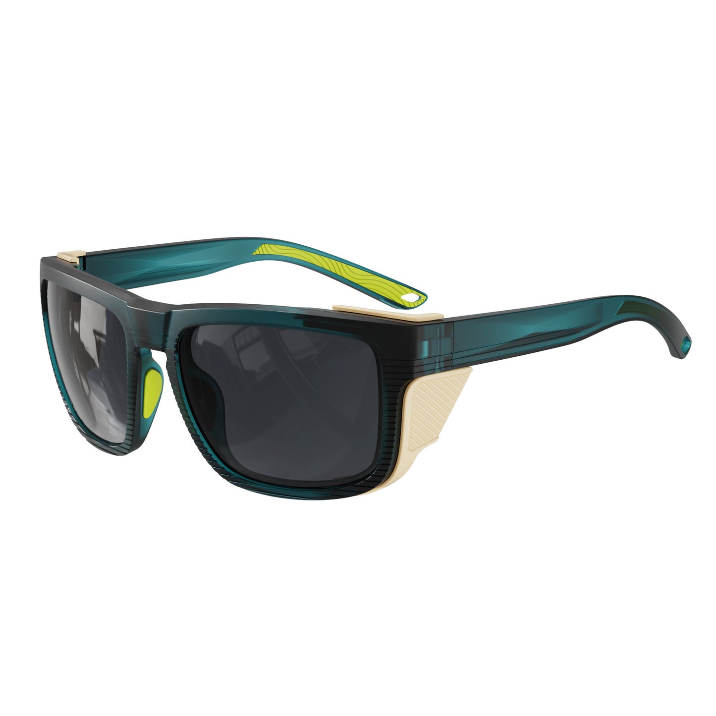 Damen Sportsonnenbrille mit UV-Schutz und rutschfestem Rahmen Karnz