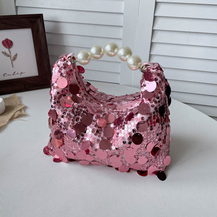 WoChic Glitzernde Abendhandtasche Karnz