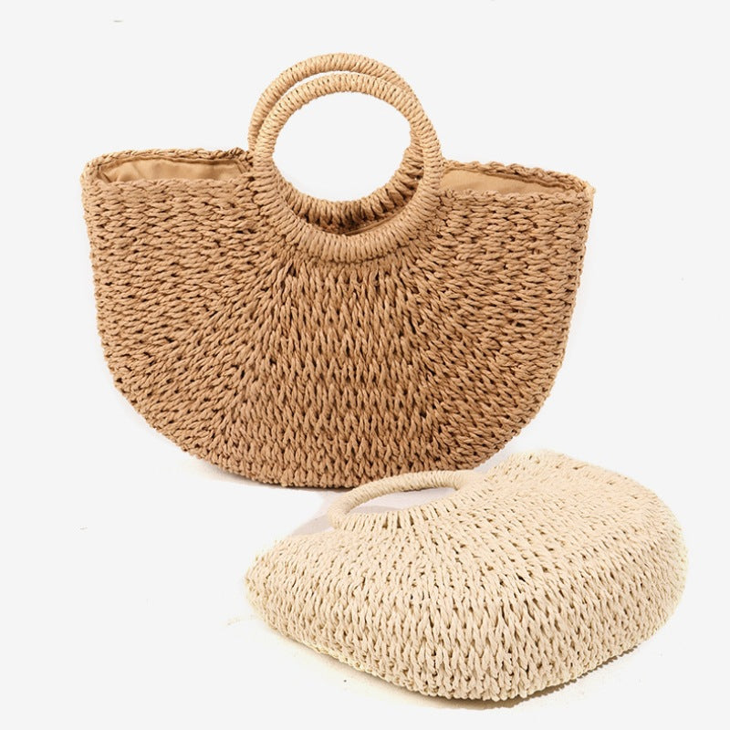 Damen Handgearbeitete Stilvolle Strandtasche Karnz