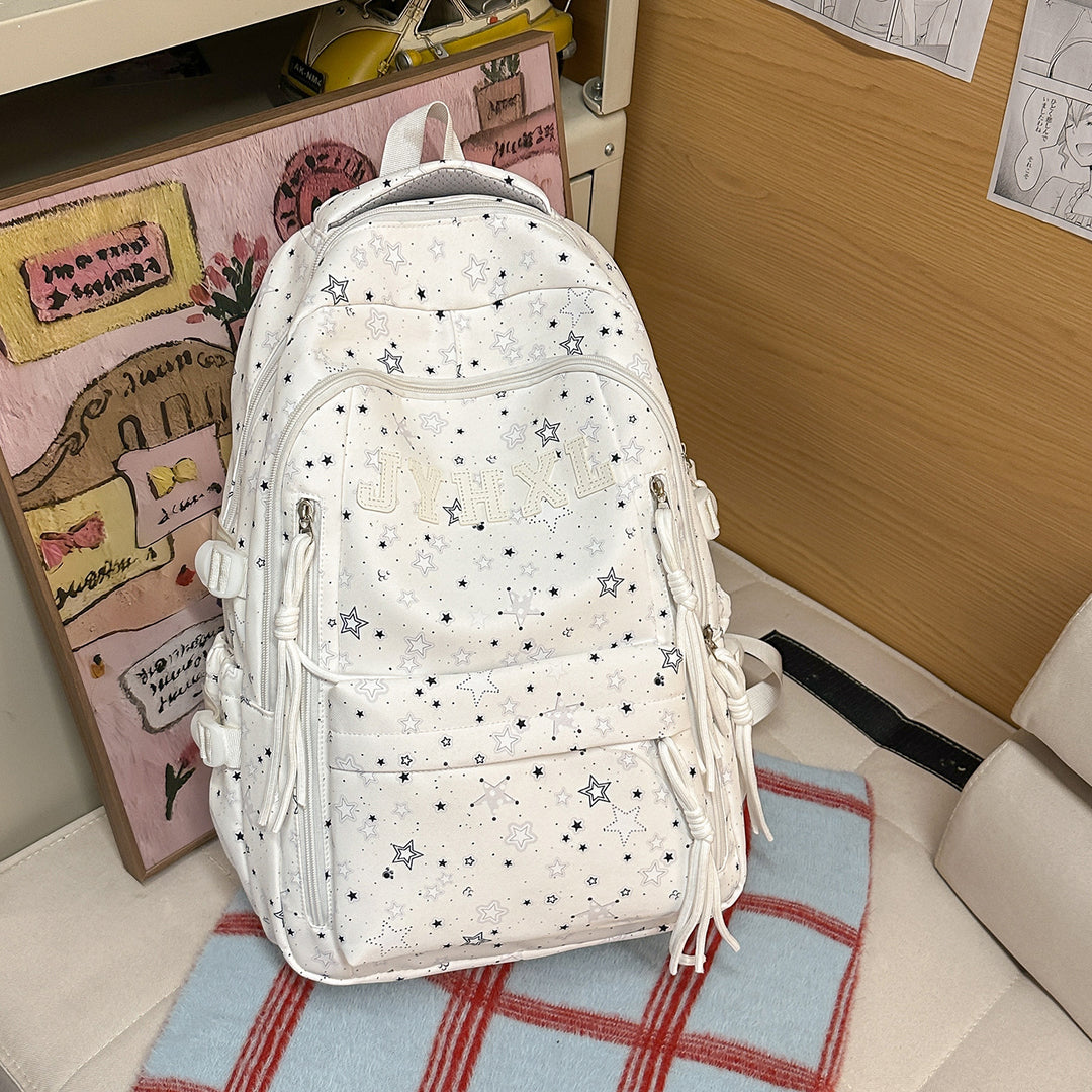 Stylischer Sternenbedruckter Rucksack Karnz 1791205378
