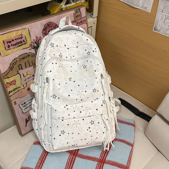 Stylischer Sternenbedruckter Rucksack Karnz 1791205378