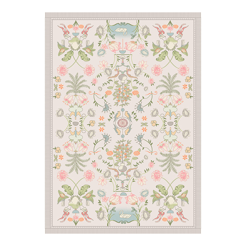 Vintage-inspirierter verzierter Teppich